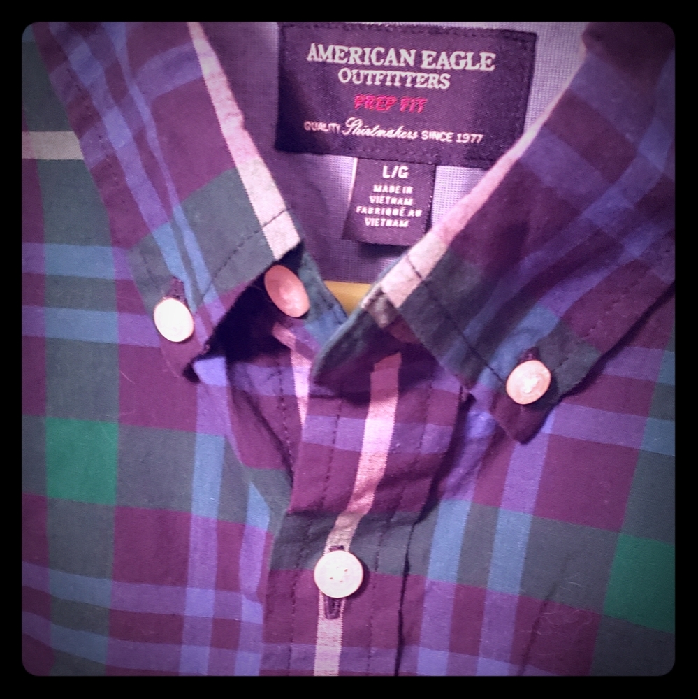 Men's Plaid Button Down